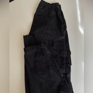 Garage Black Cargo Pants